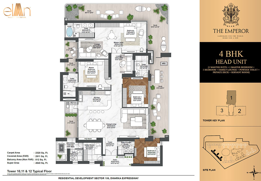 Elan Emperor Floor Plan