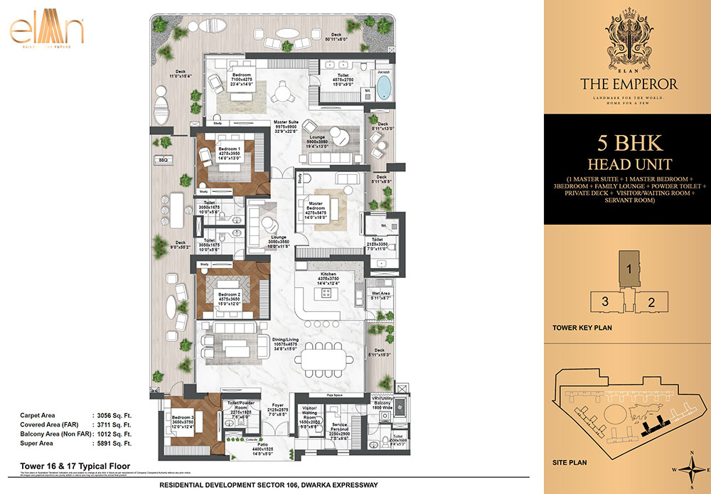 Elan Emperor Floor Plan
