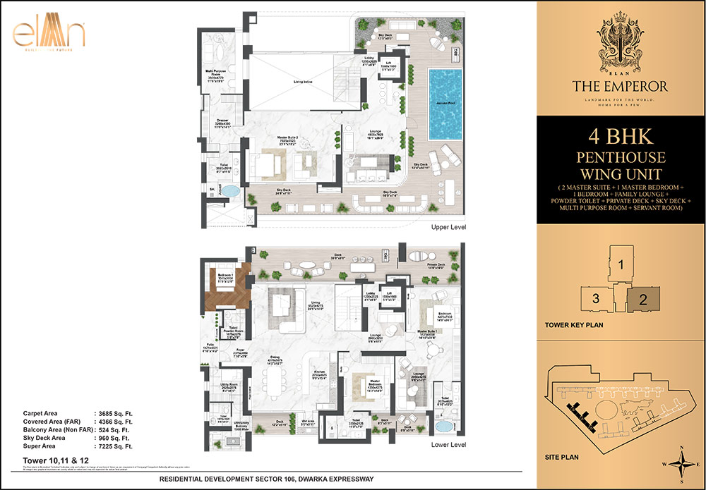 Elan Emperor Floor Plan