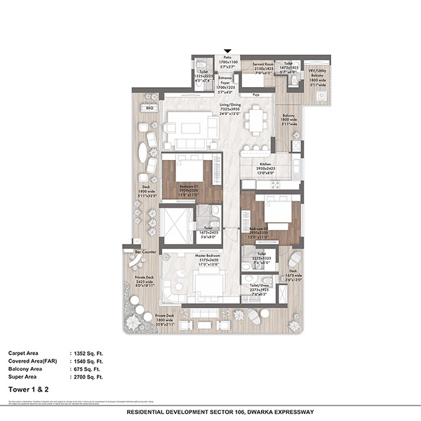 Elan Presidential Floor Plans