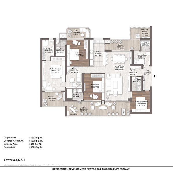 Elan Presidential Floor Plans