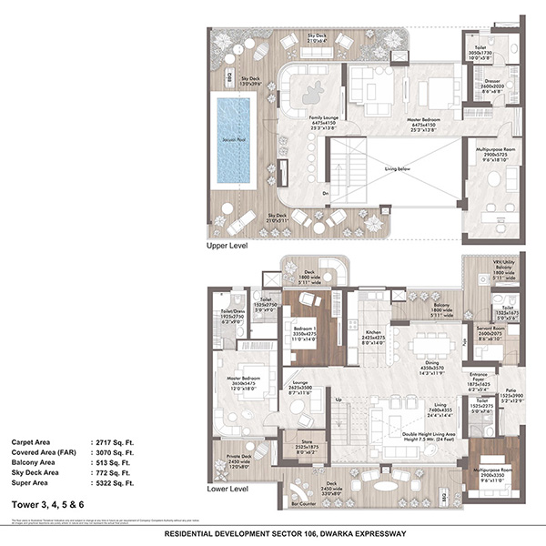 Elan Presidential Floor Plans