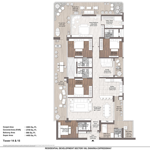 Elan Presidential Floor Plans