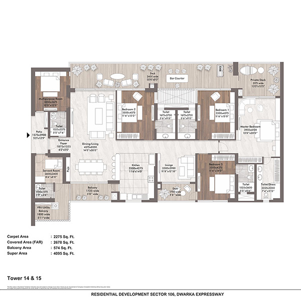Elan Presidential Floor Plans