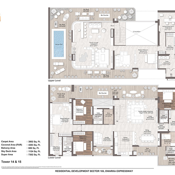 Elan Presidential Floor Plans