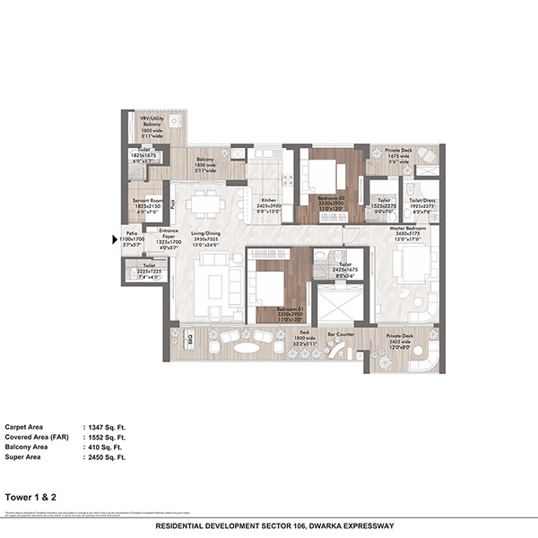Elan Presidential Floor Plans