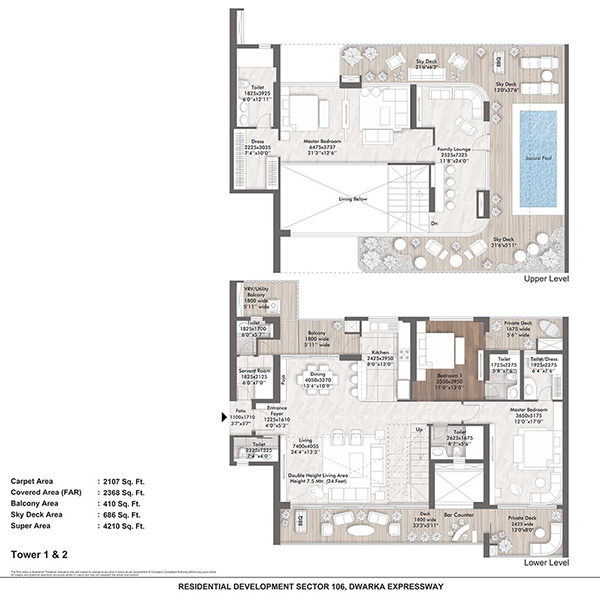 Elan Presidential Floor Plans