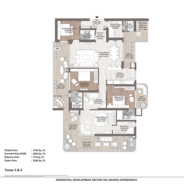 Elan Presidential Floor Plans