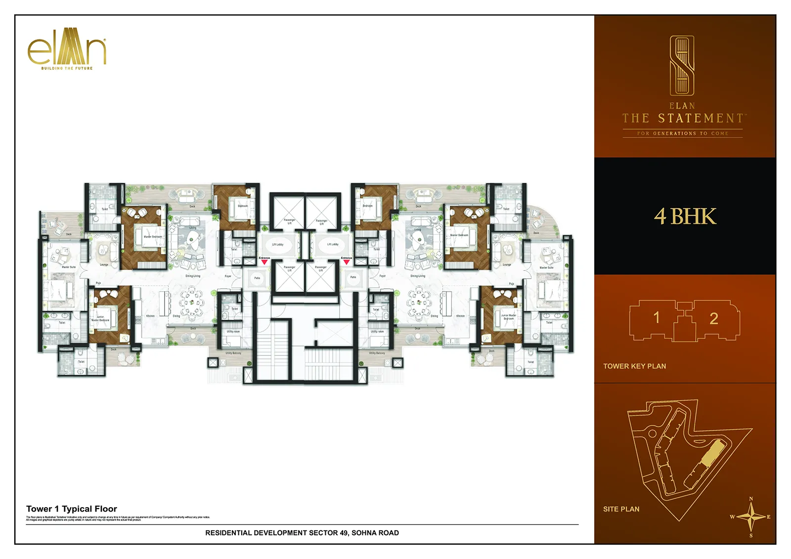 Elan Statement Floor Plan