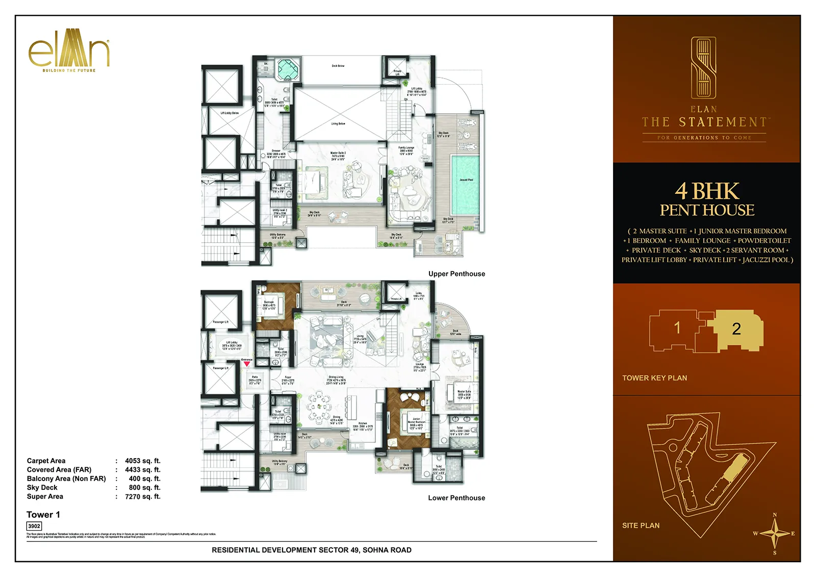 Elan Statement Floor Plan