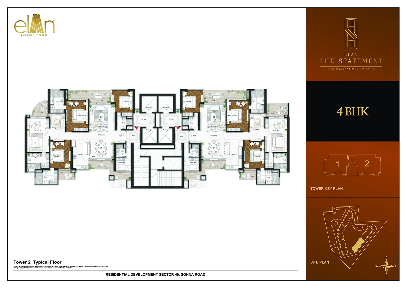 Elan Statement Floor Plan